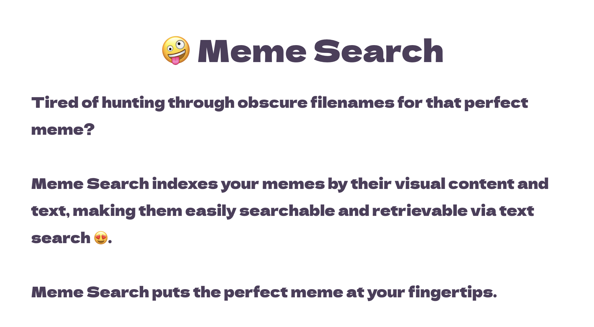 Meme Search