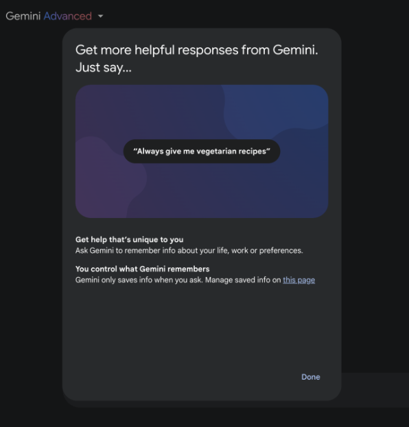 Google Gemini launches "memory" function: AI assistant understands you better