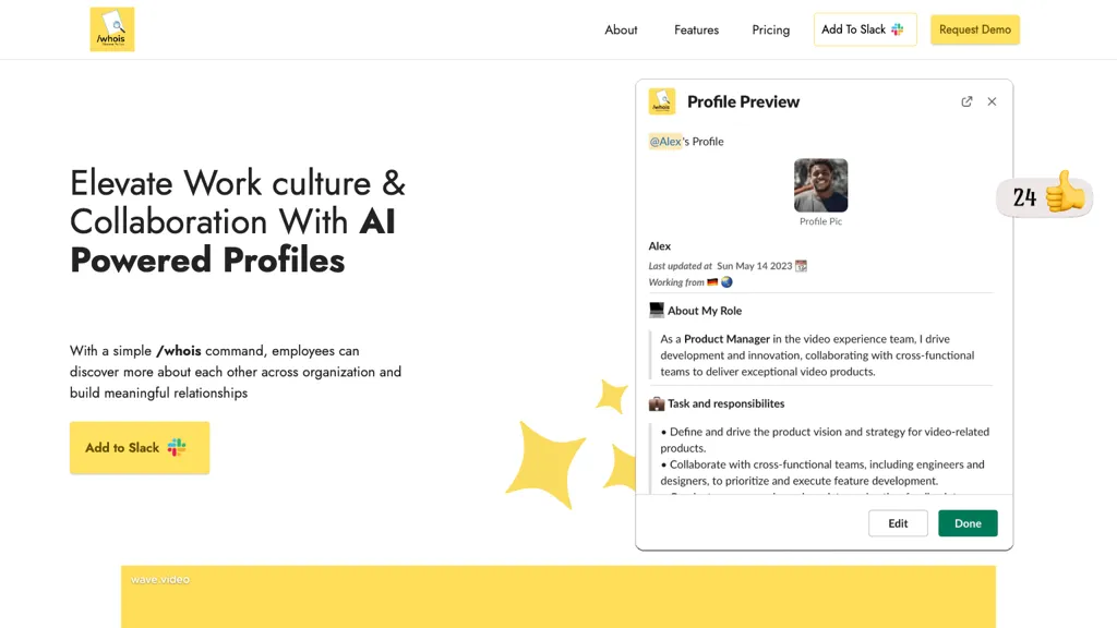 AI Profile For Slack