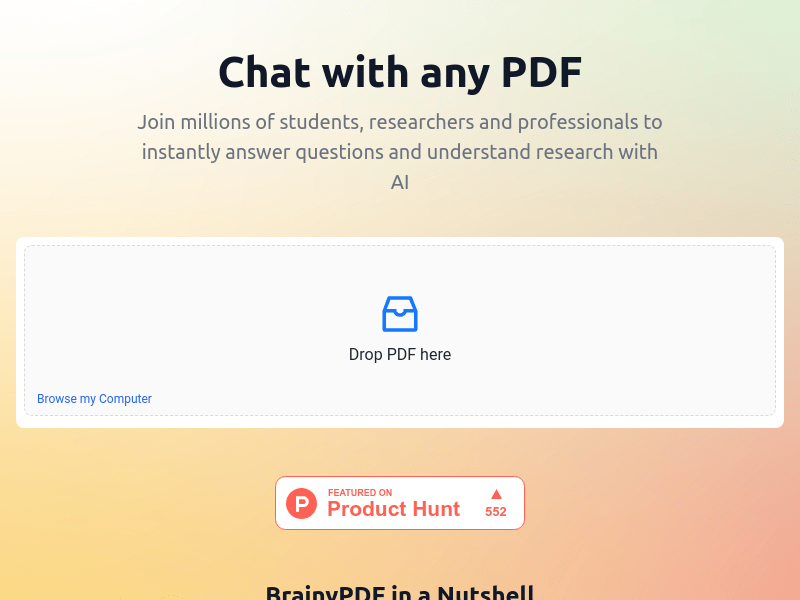 BrainyPDF