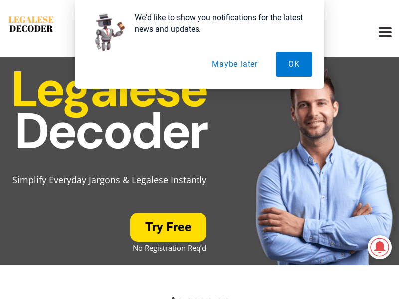 Legalese Decoder
