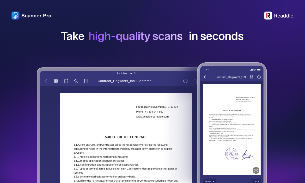 Scanner Pro by Readdle