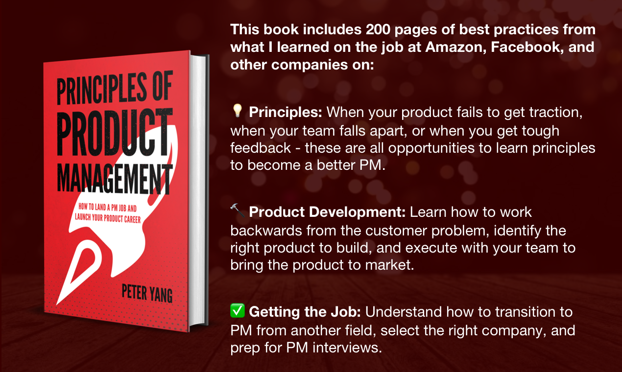 Principles of Product Management