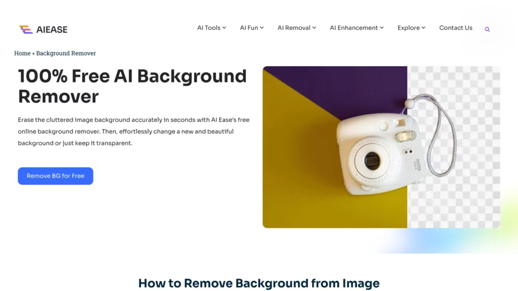 AI Ease Background Remover