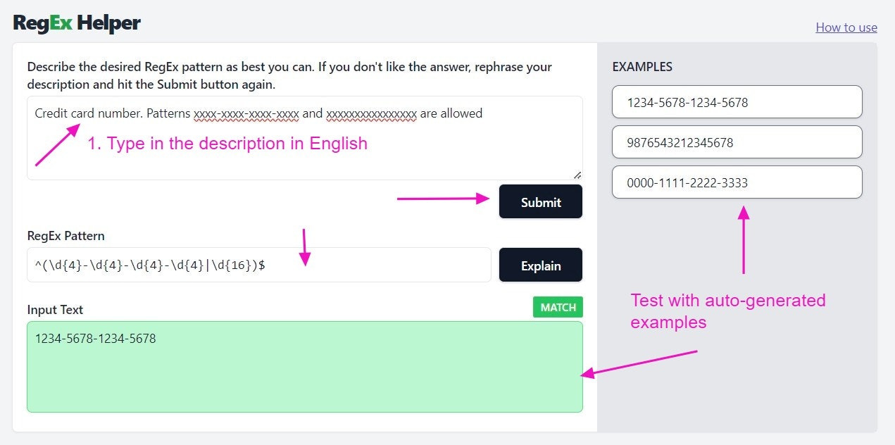 RegEx Helper