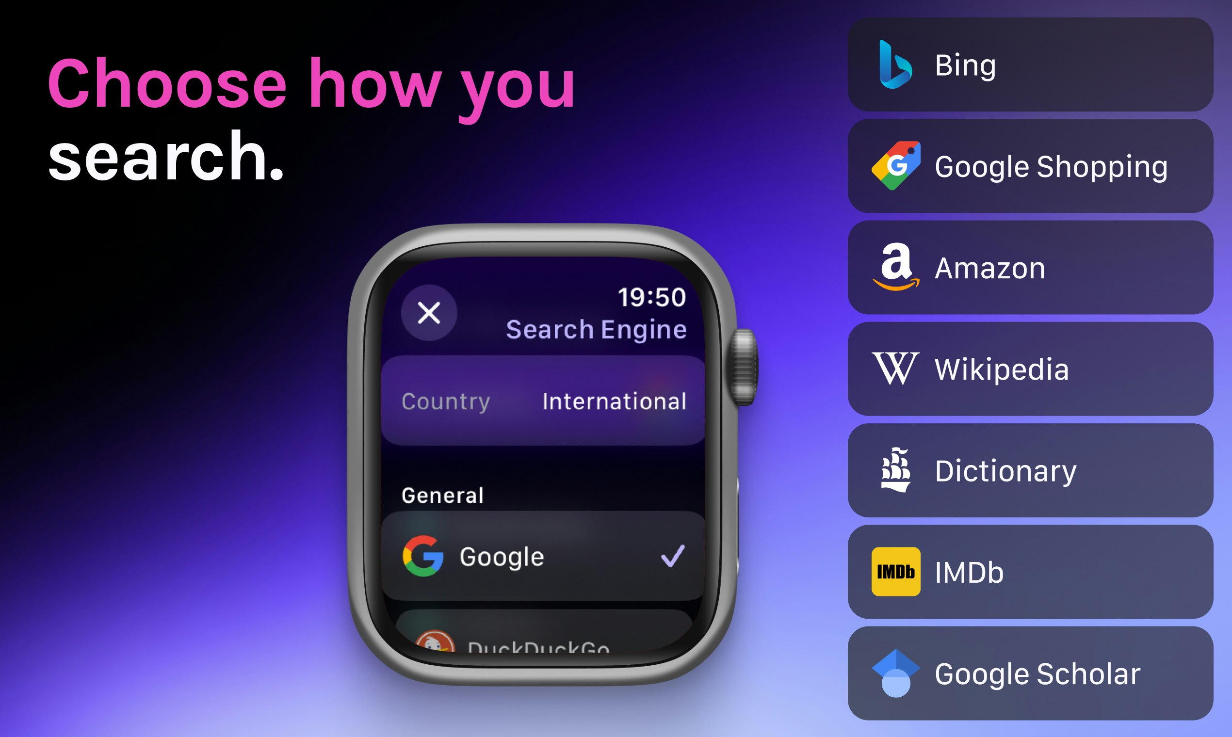 Ant Browser for Apple Watch