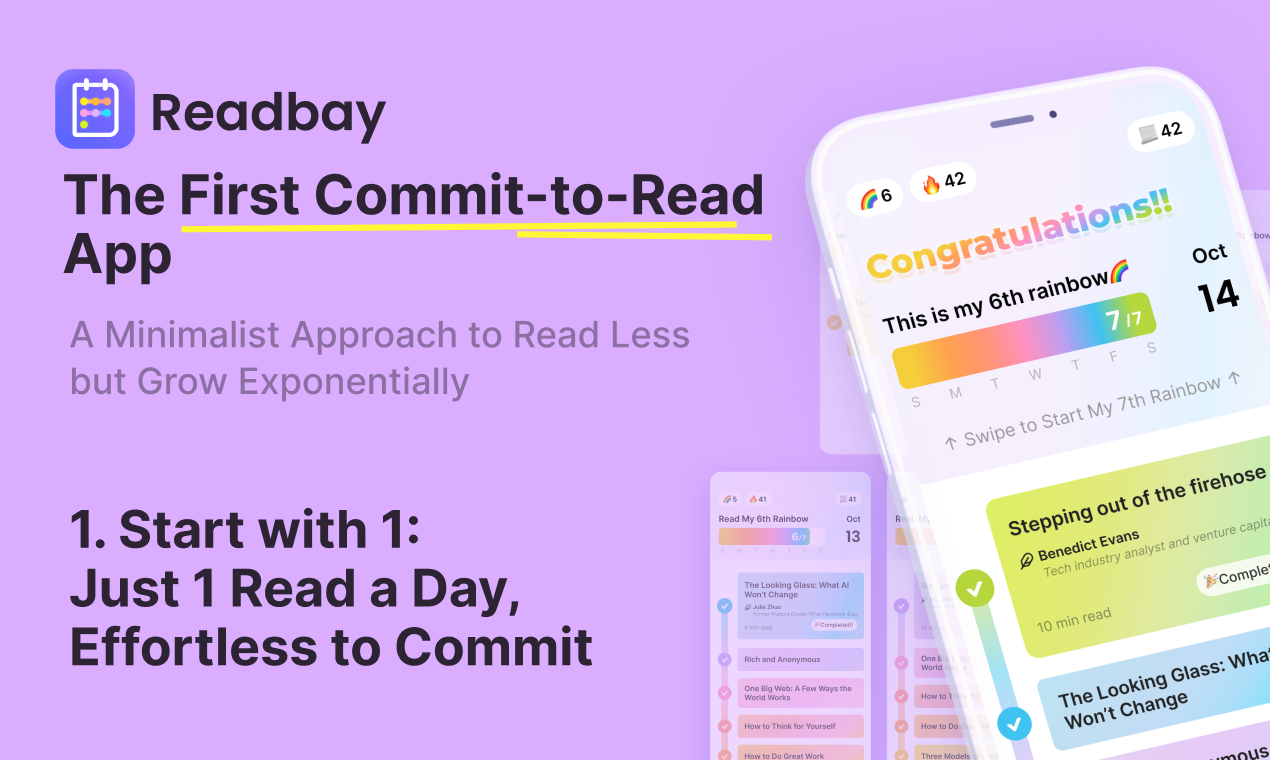 Readbay: The First Commit-To-Read App