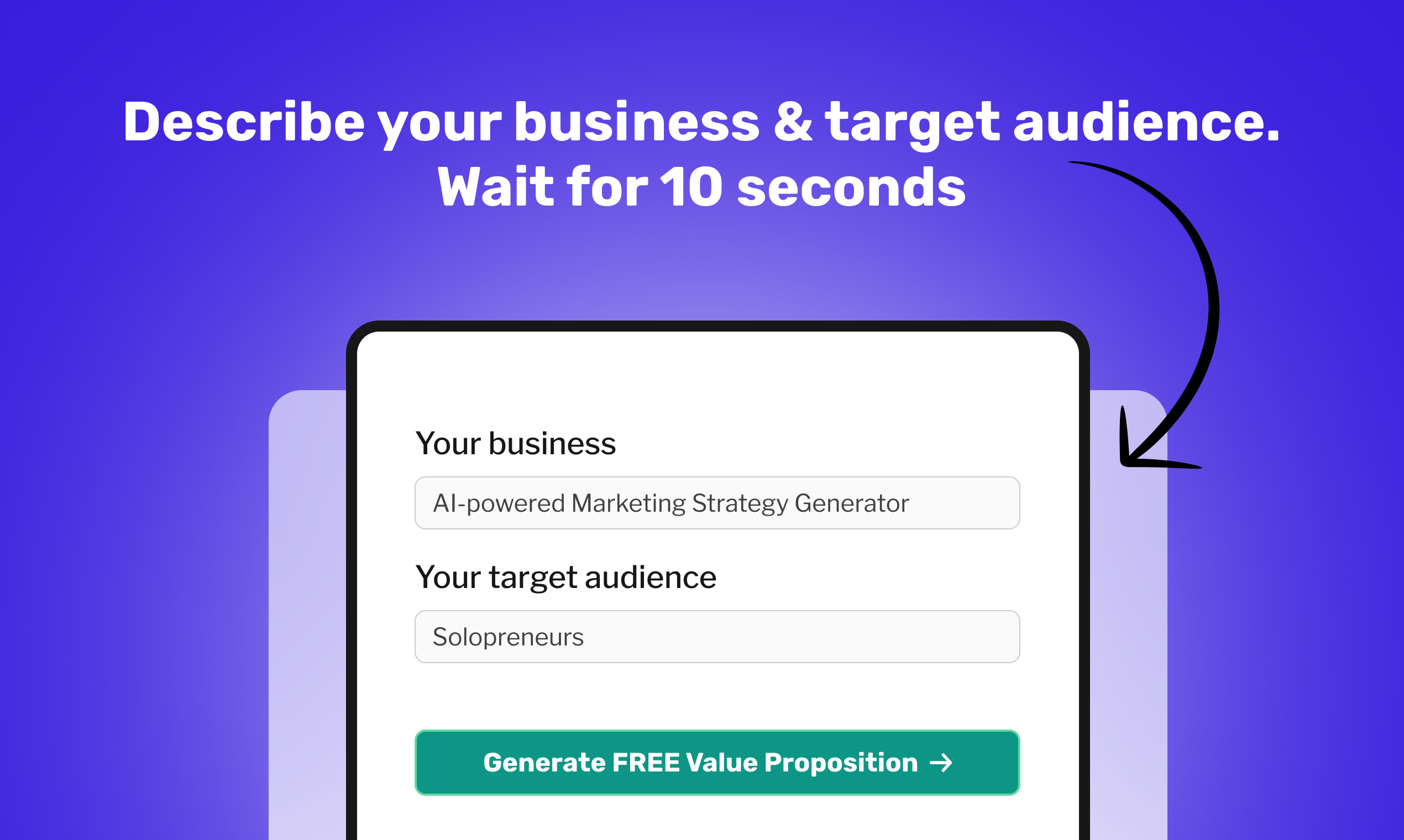 Value Proposition Generator