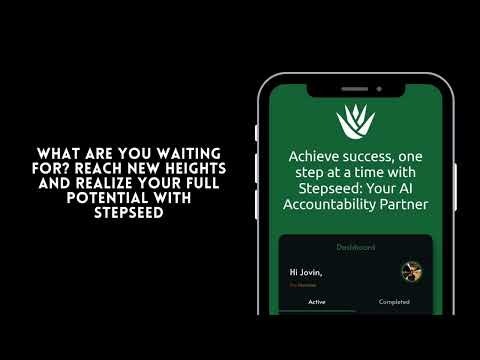 Stepseed: AI Goal Tracker and Journal