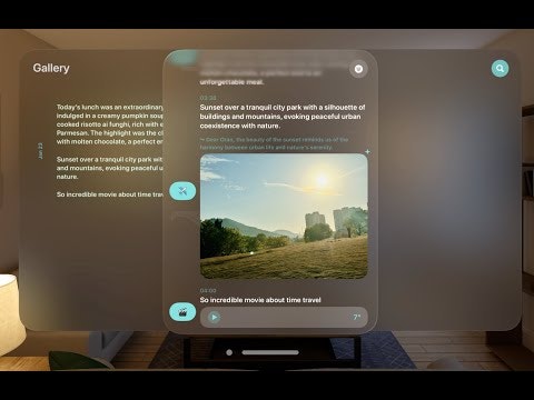 Lifelight:AI Journal/Note for Vision Pro