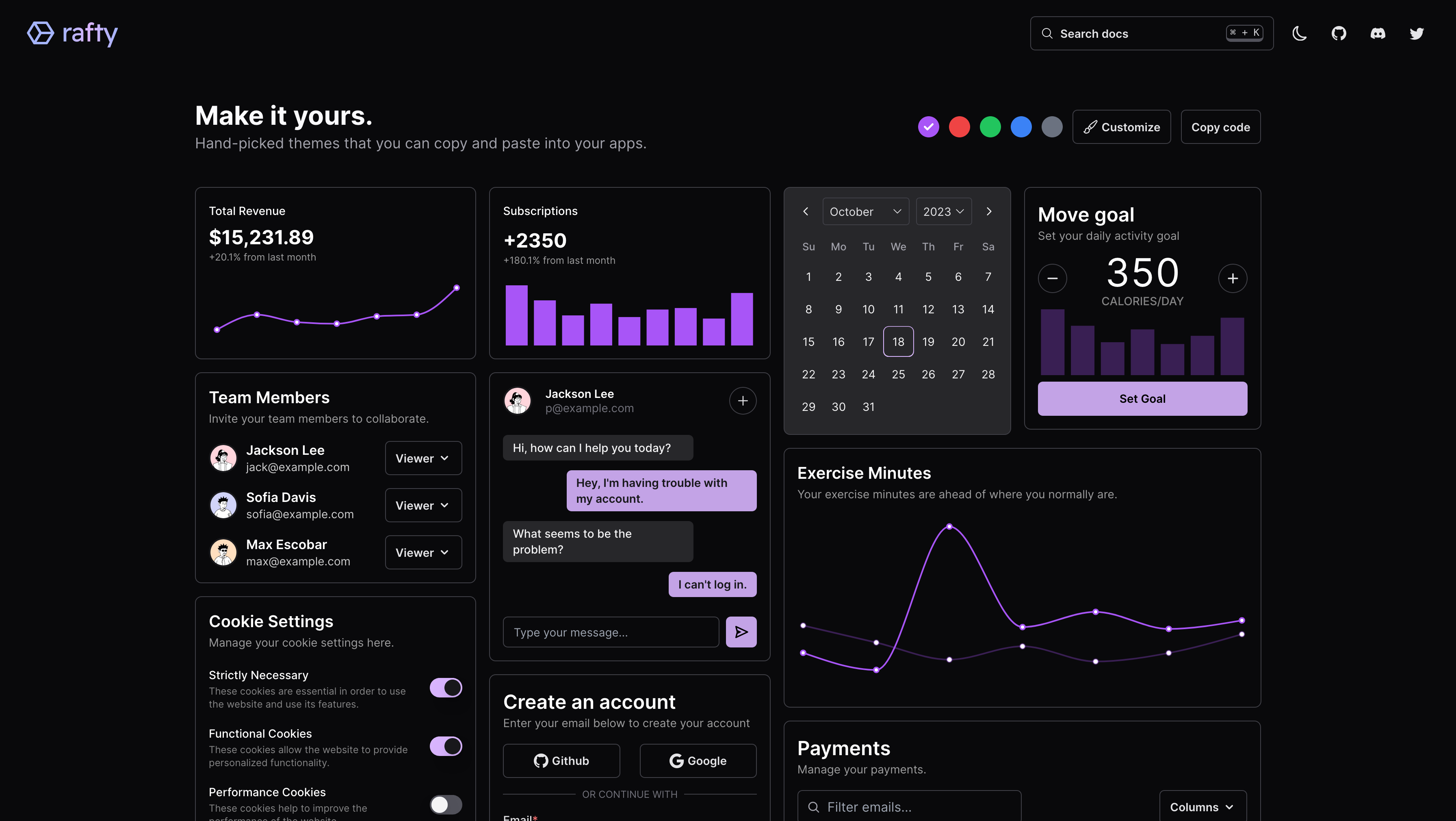 Rafty UI