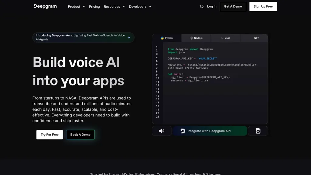 Deepgram Voice AI