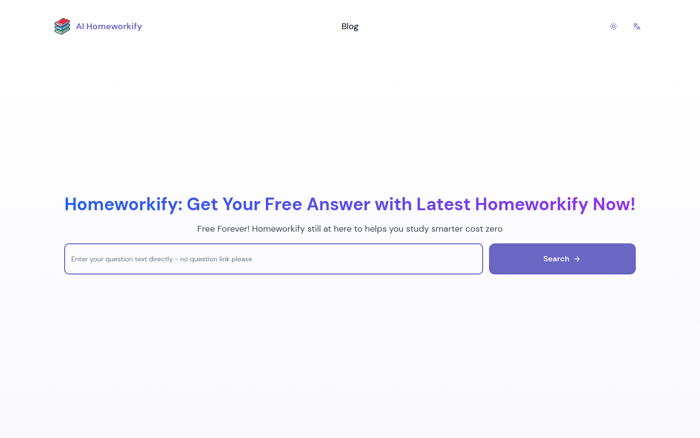 AI Homeworkify