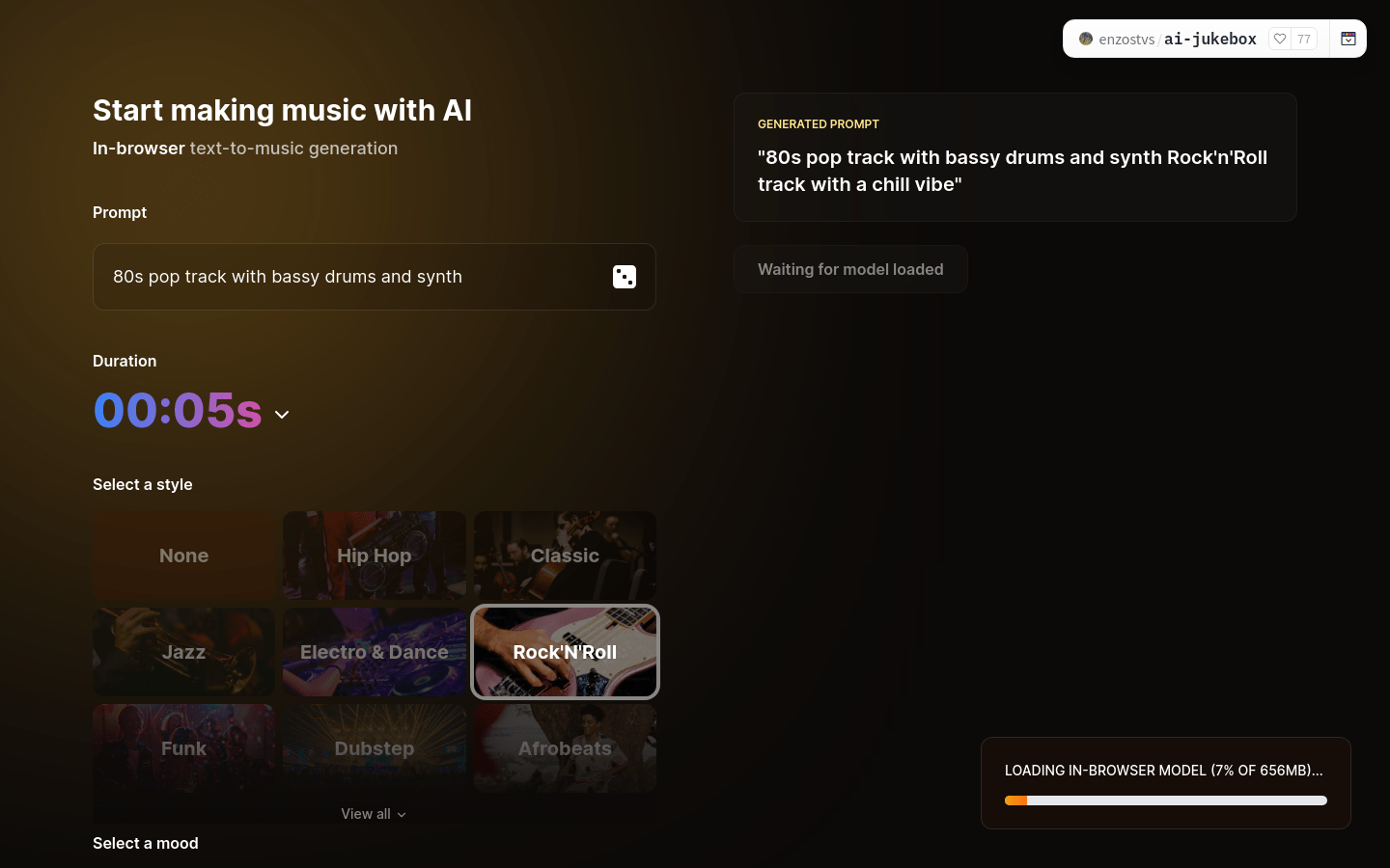 AI Jukebox