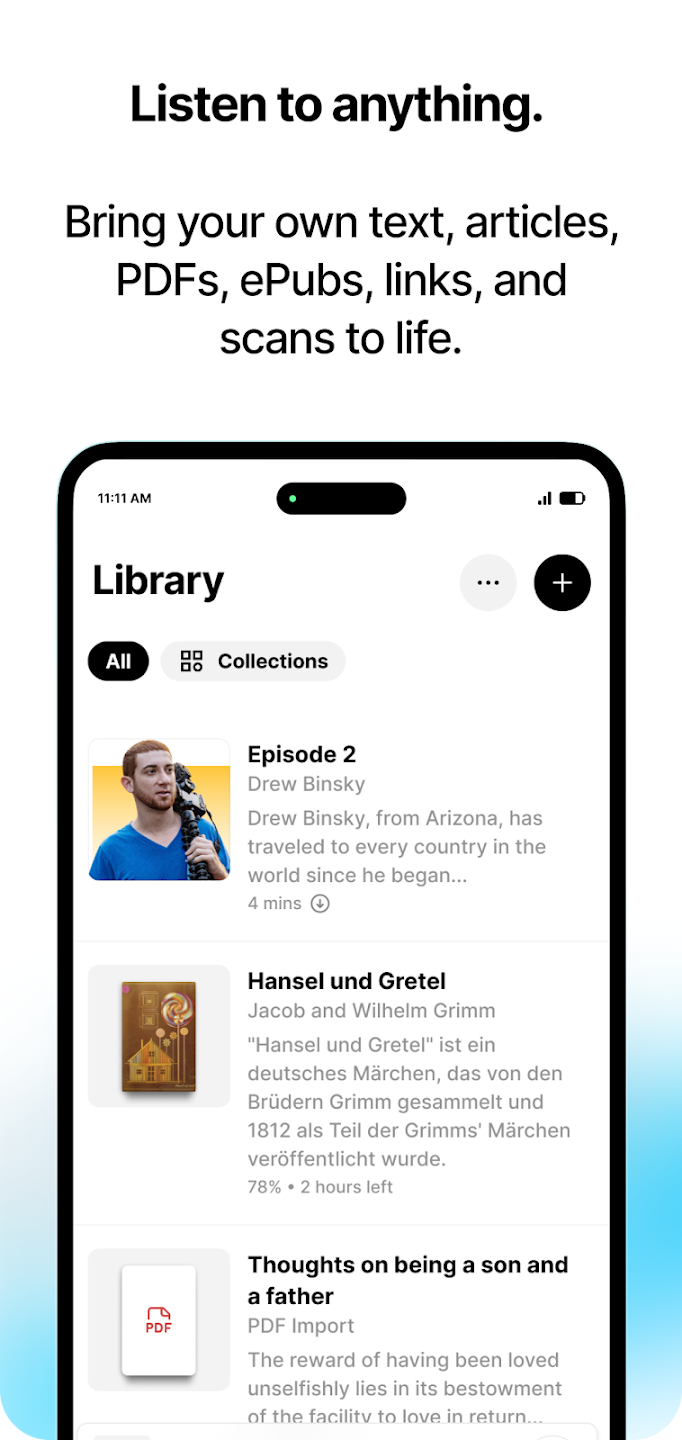 Reader by ElevenLabs