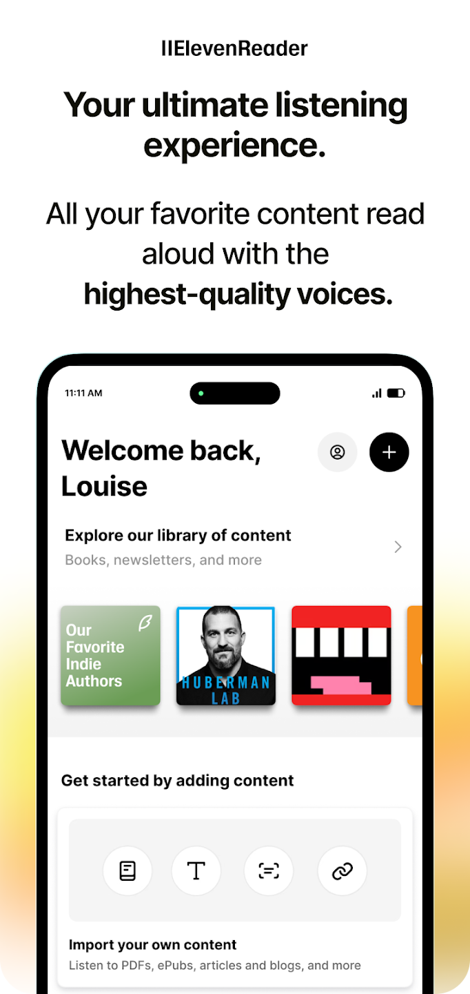 Reader by ElevenLabs