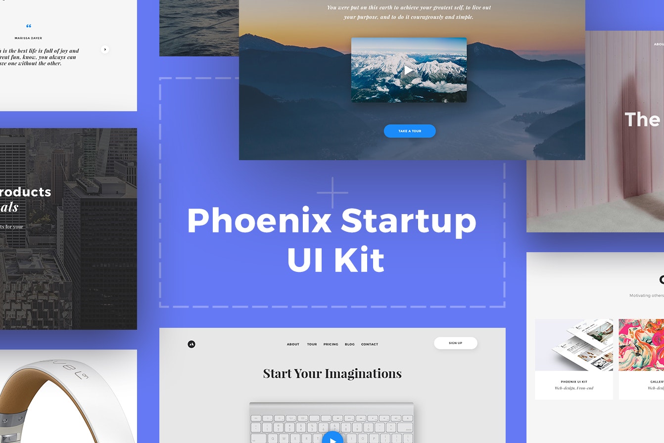 Phoenix Startup UI kit