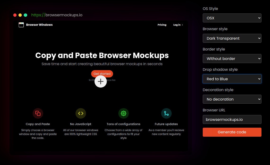 Browser Mockups