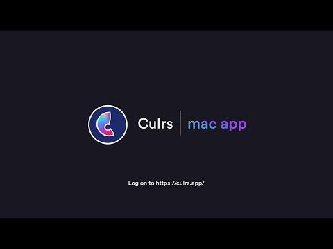 Culrs Mac App