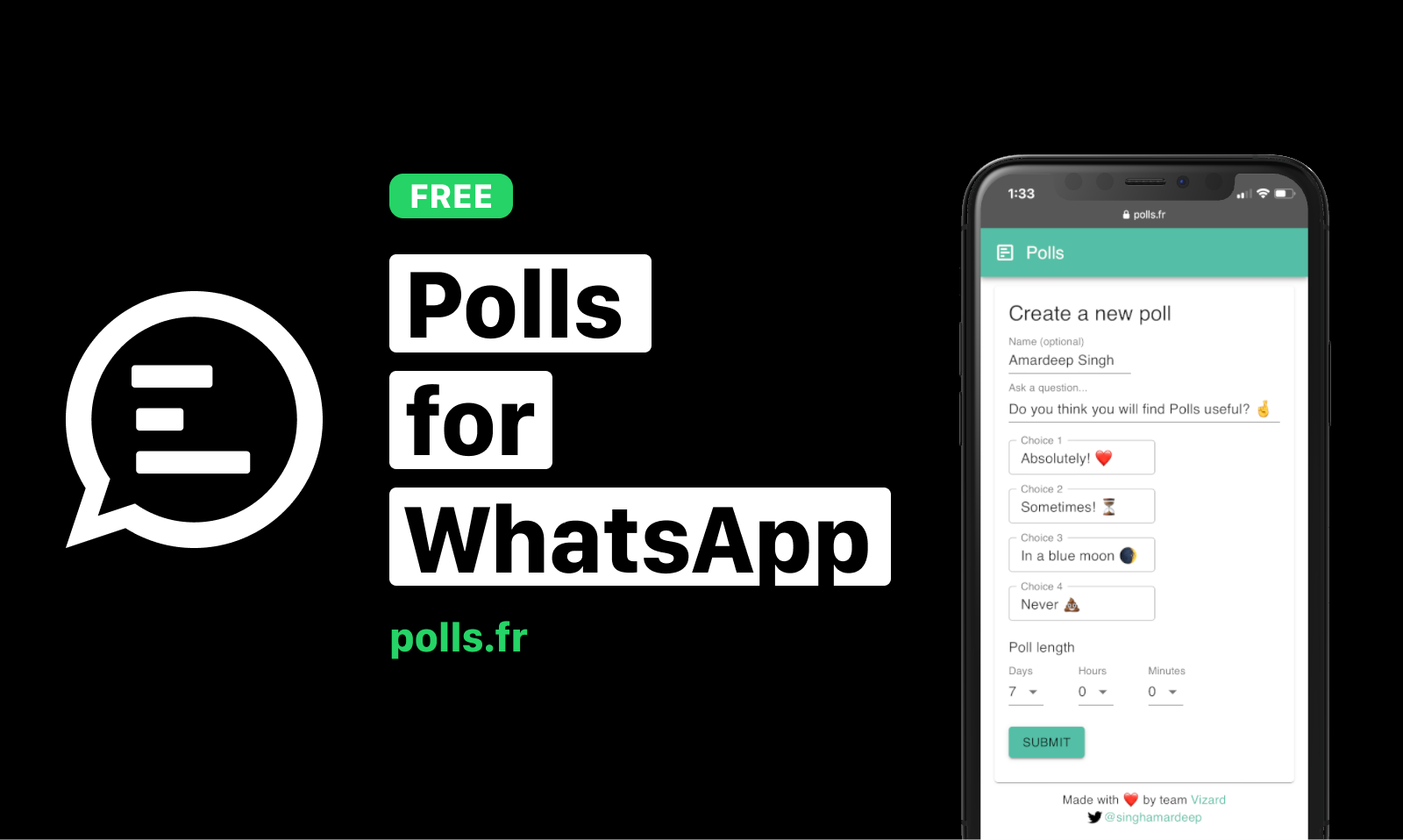 Polls for WhatsApp