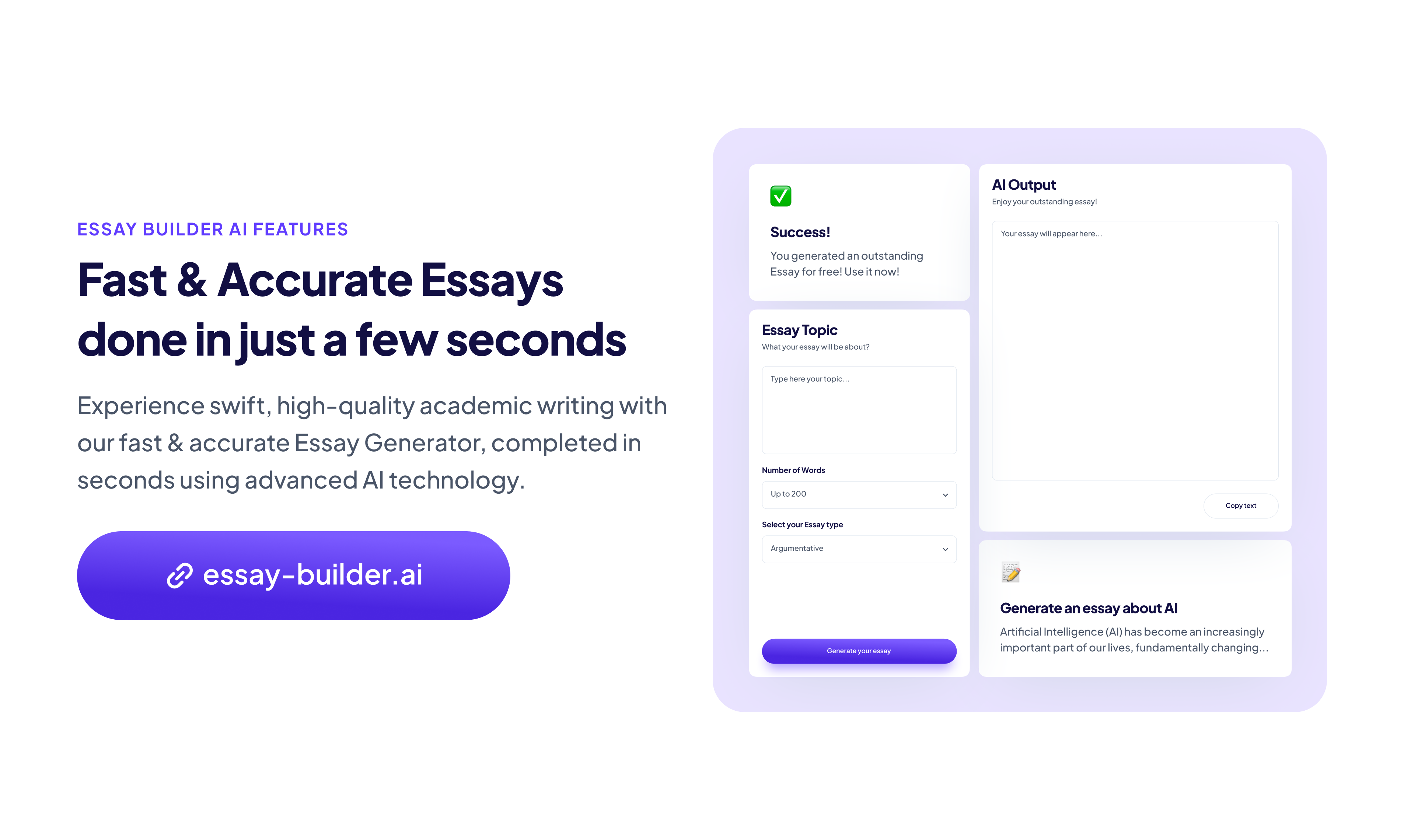 Essay Builder AI