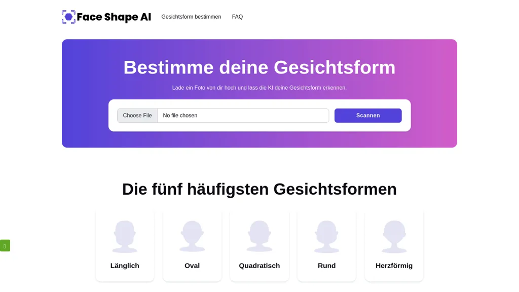 Face Shape AI