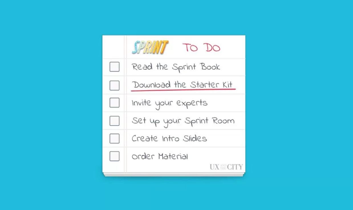 Google Design Sprint Starter Kit