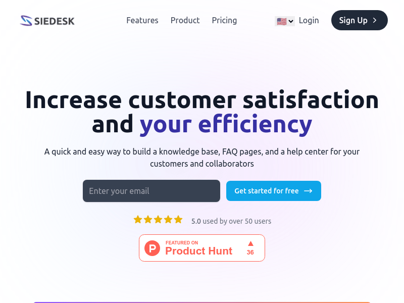 Siedesk - Help Center & Knowledge Base