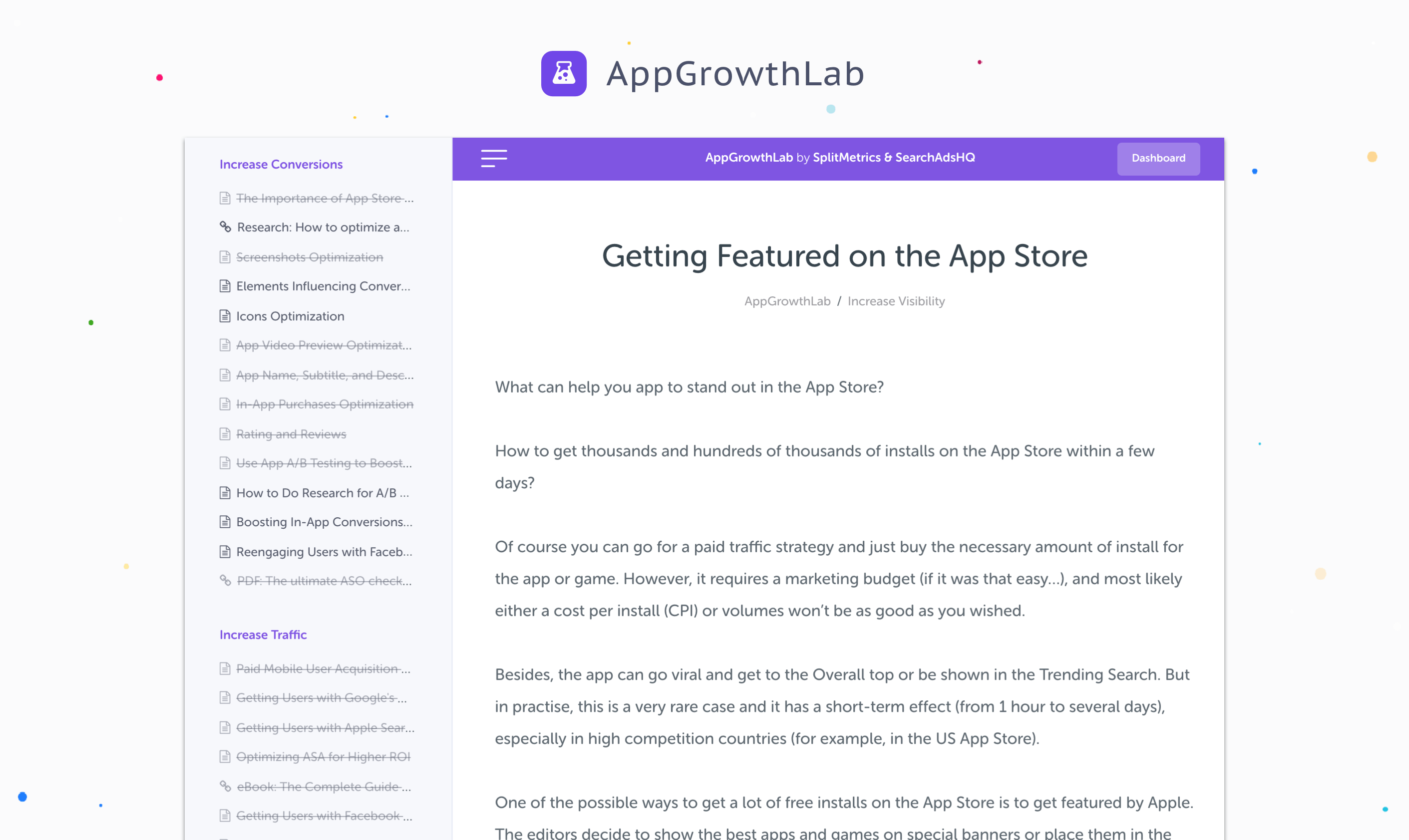 AppGrowthLab.com (by SplitMetrics)