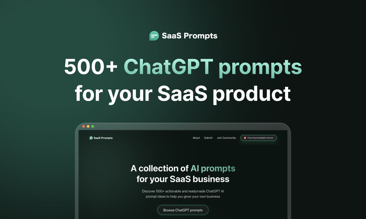 SaaS Prompts