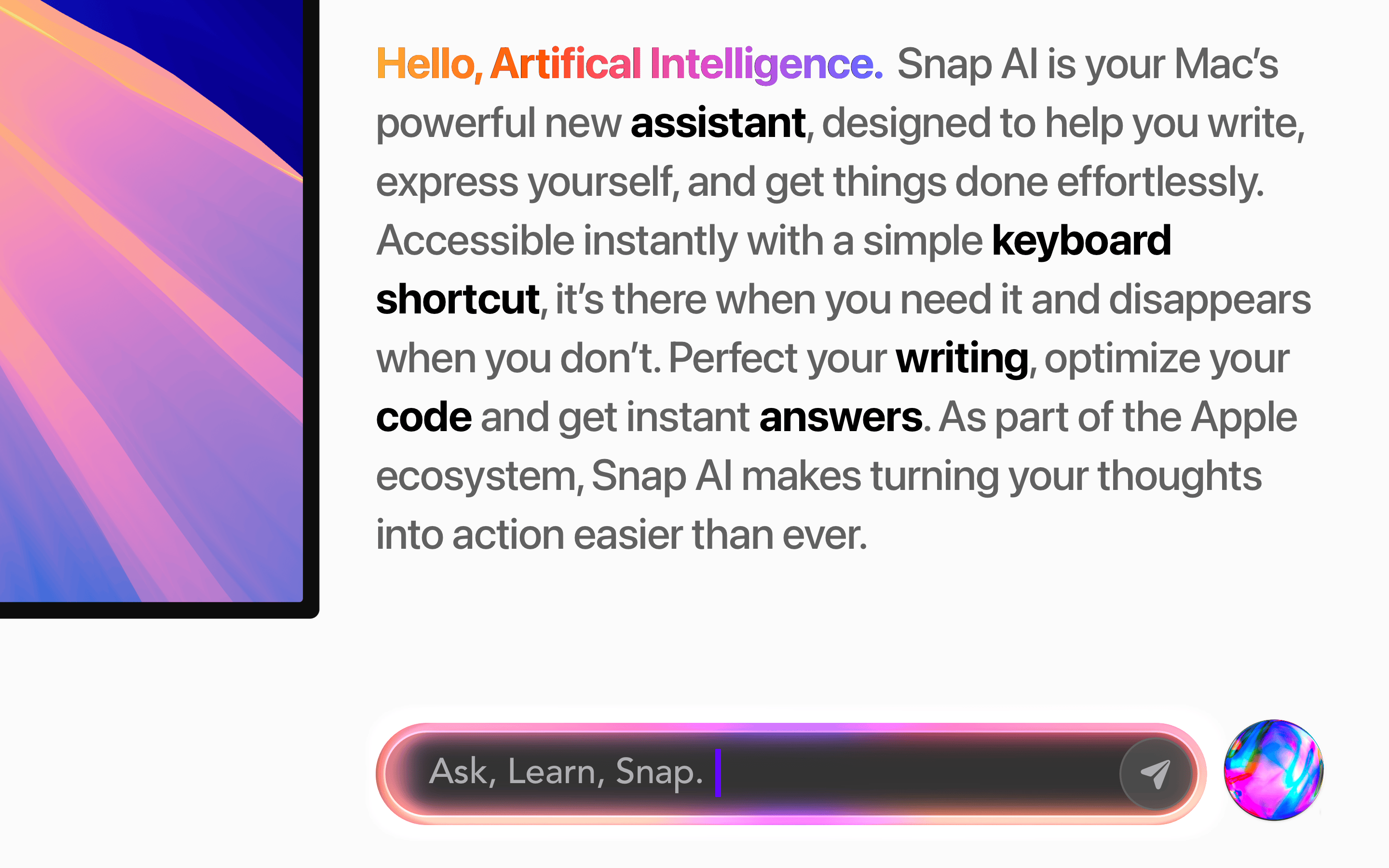 Snap AI