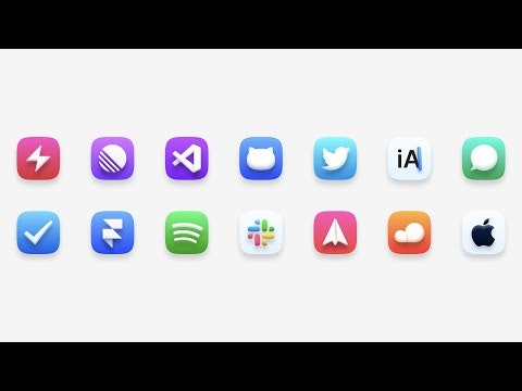 Custom macOS icon pack