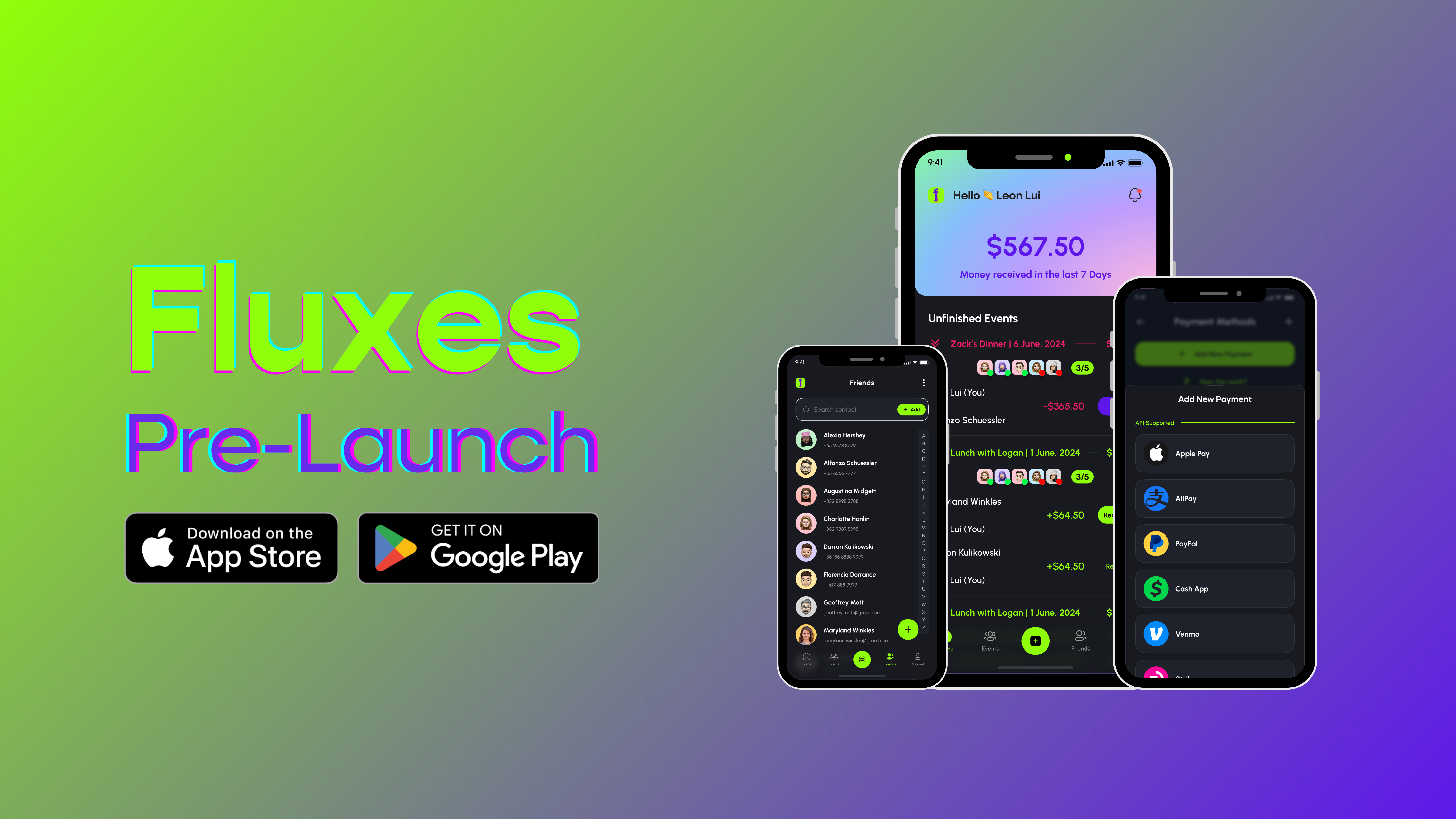 Fluxes - Gen Z's #1 social wallet.