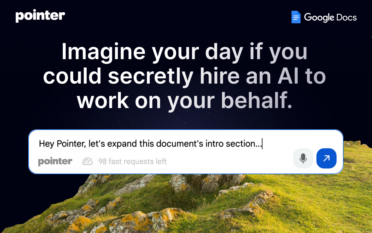 Pointer AI for Google Docs