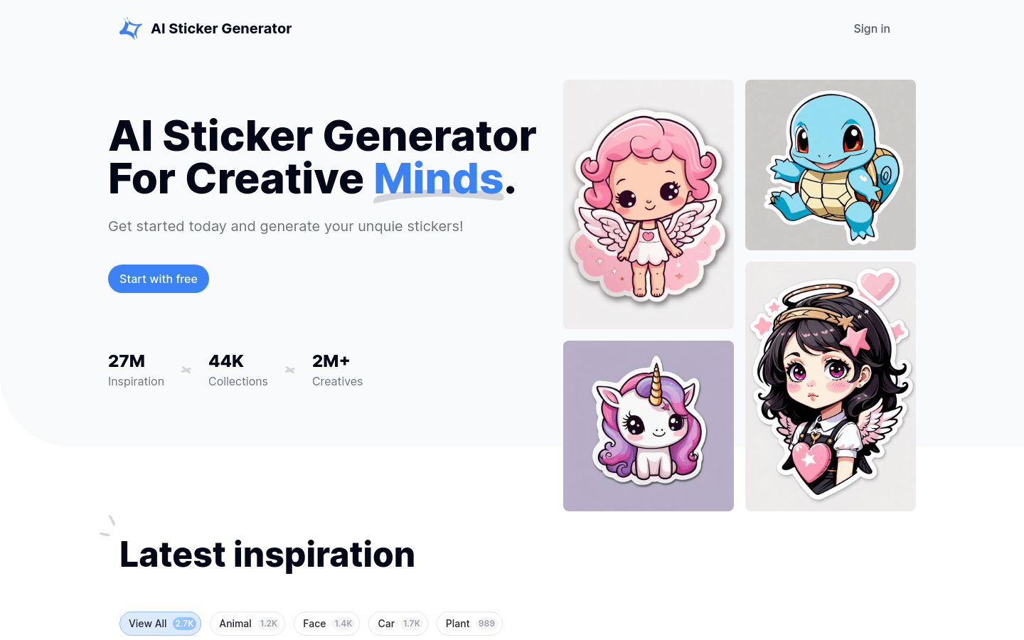 AI Sticker Generator