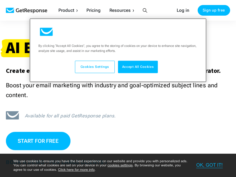 GetResponse Email Generator