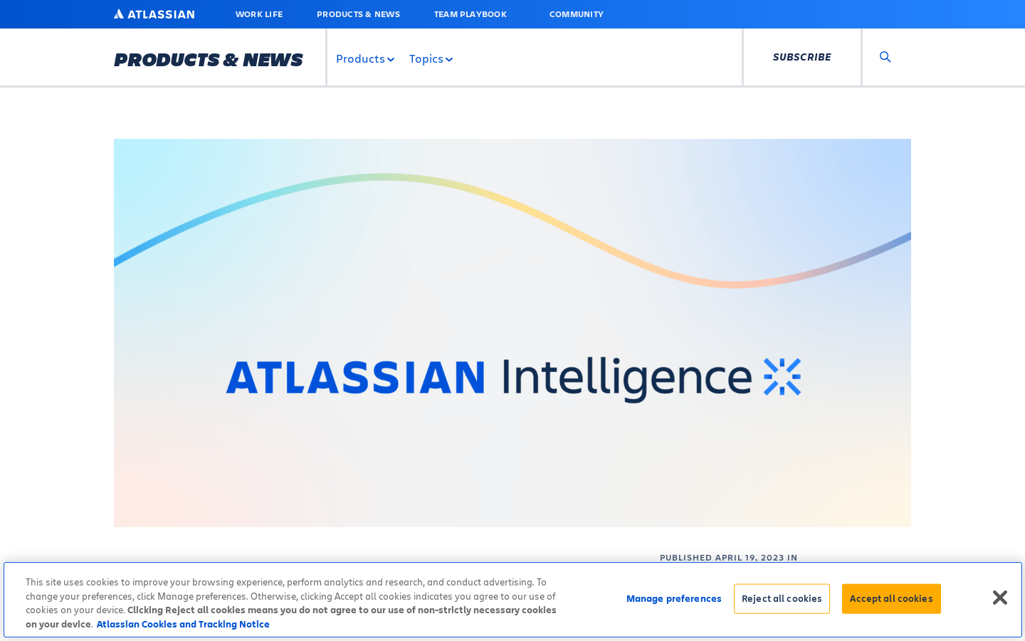 Atlassian Intelligence