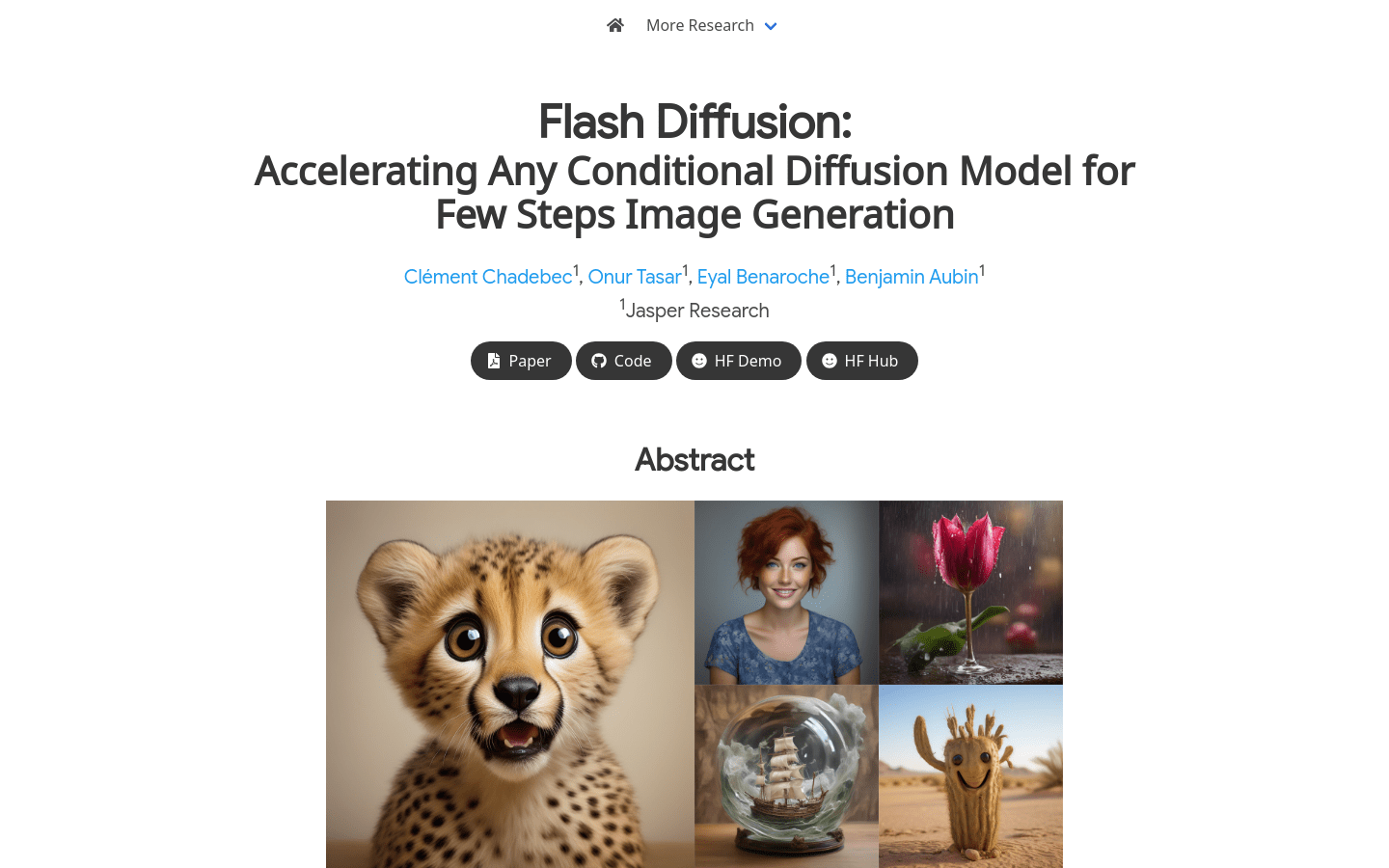 Flash Diffusion