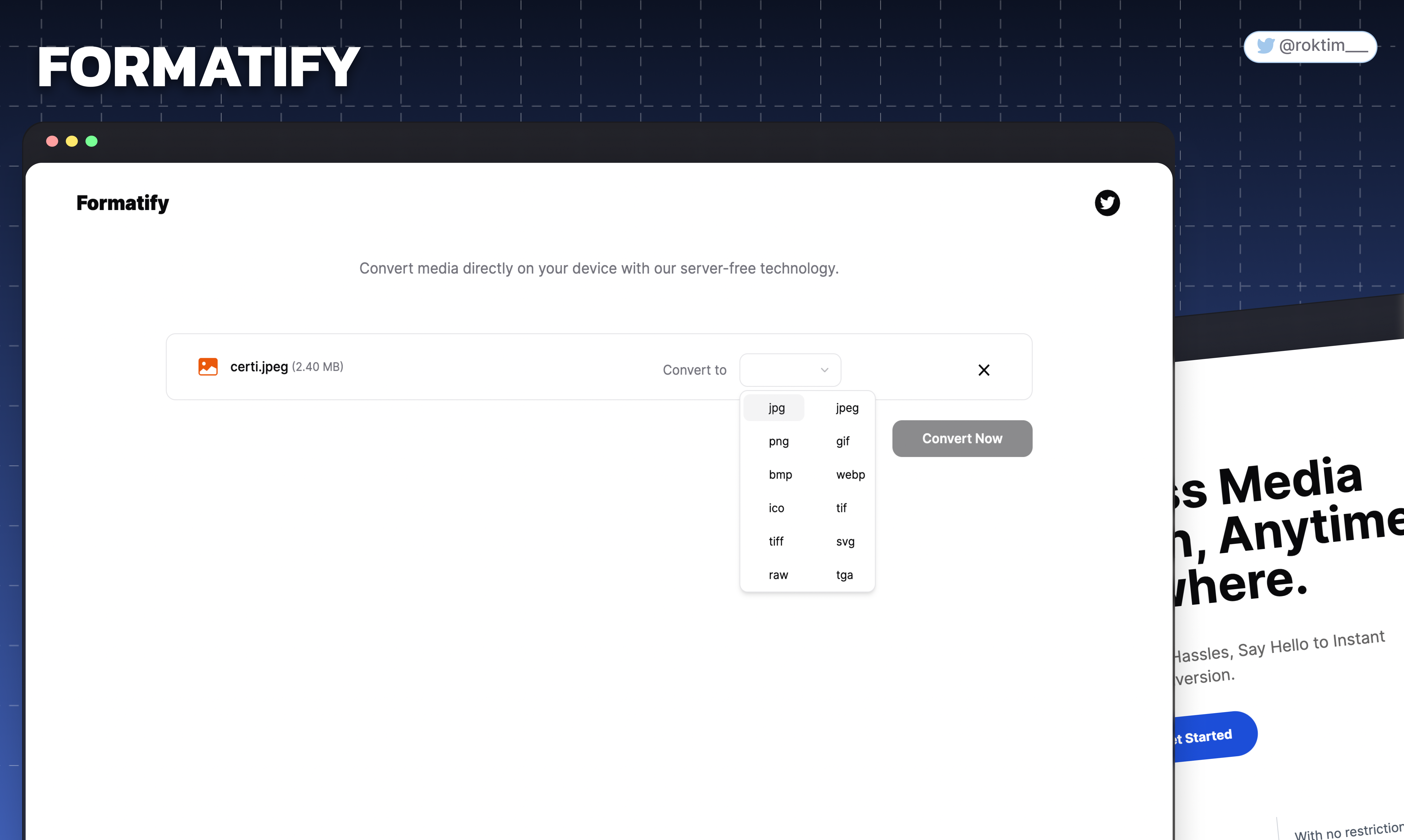 Formatify