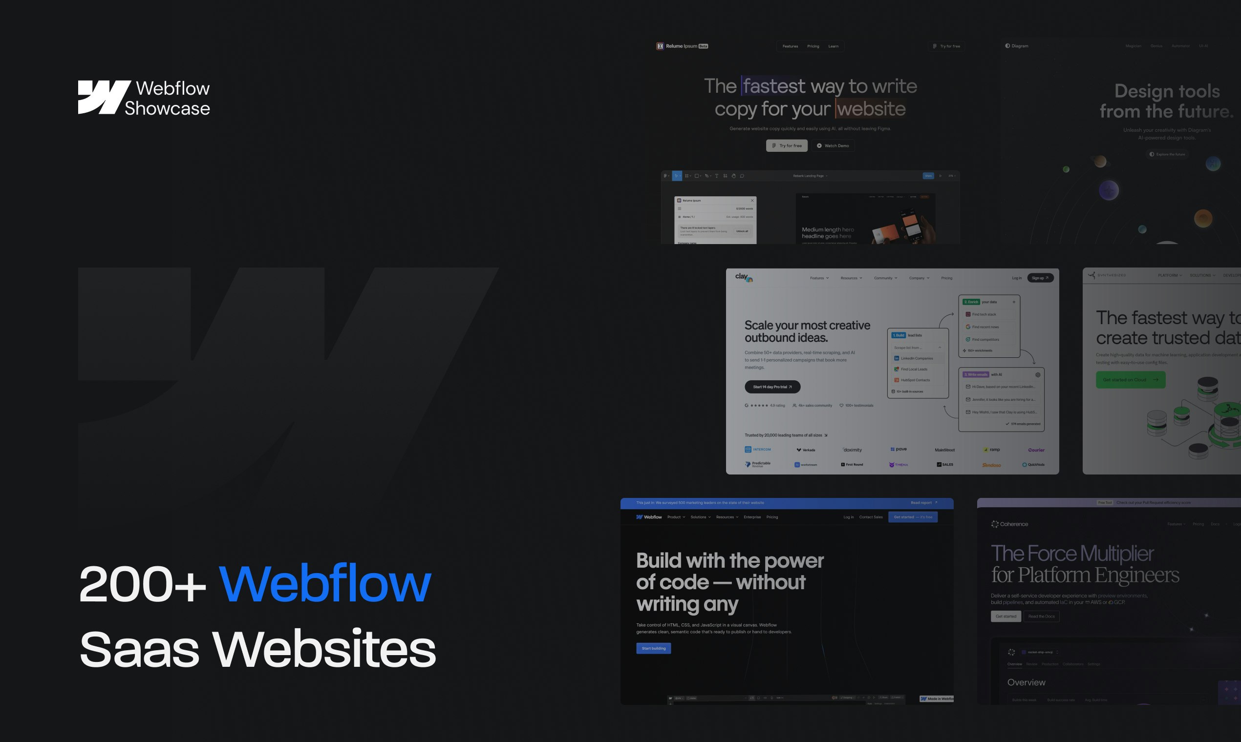 Webflow SaaS Showcase