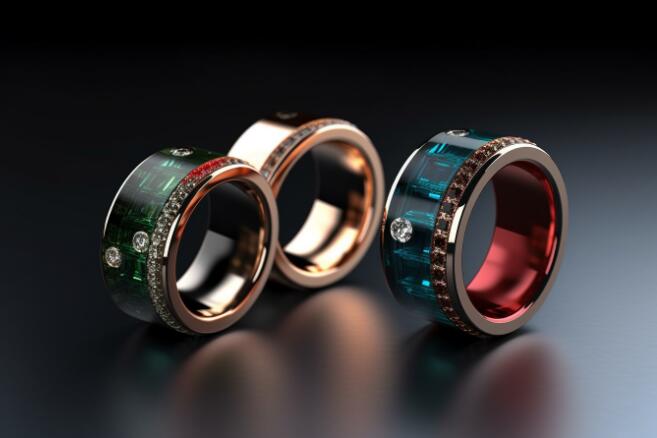 Gemstone Ring Smart Ring (2)