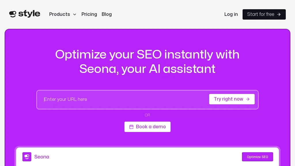 Seona - AI Powered SEO