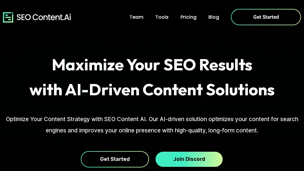 SEO Content AI