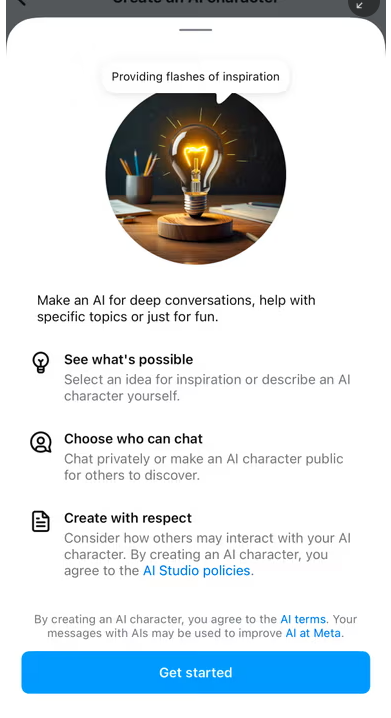 Meta closes AI character accounts created on Facebook and Instagram