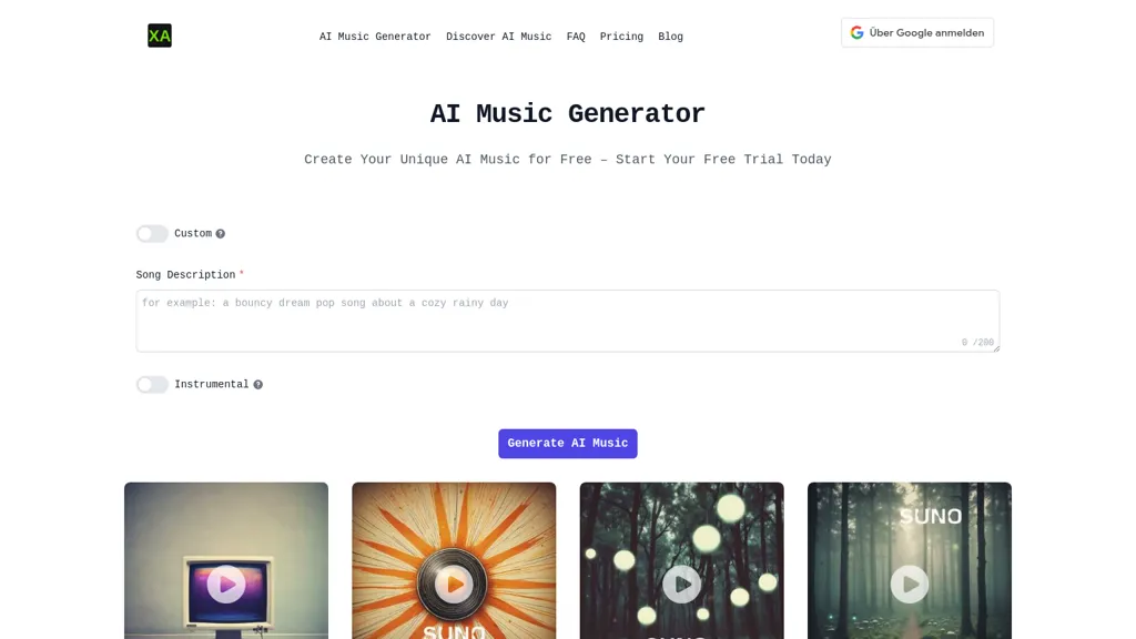 XA music generator