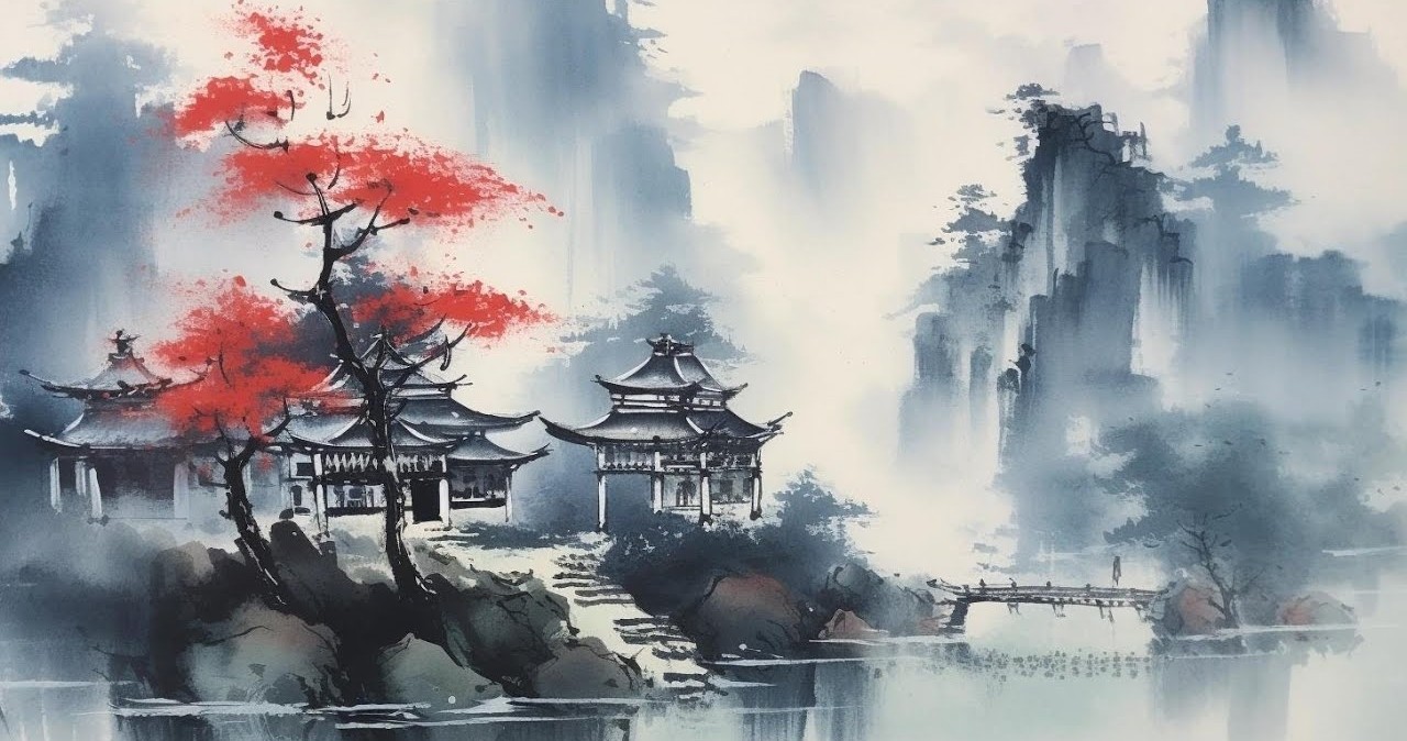 AI ink painting: the perfect fusion of tradition and technology