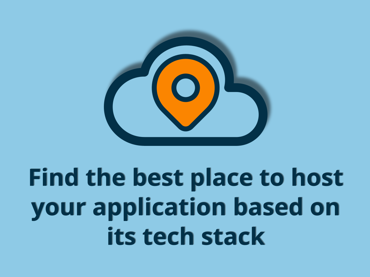 Where to host my app?