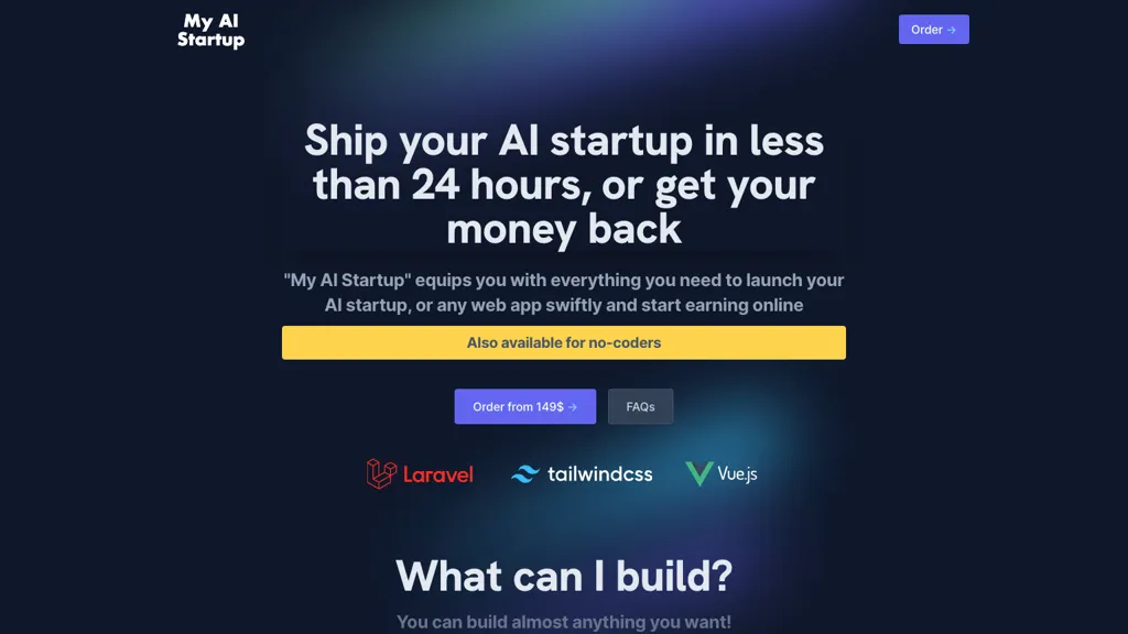 My AI Startup