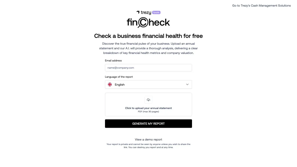 FinCheck by Trezy