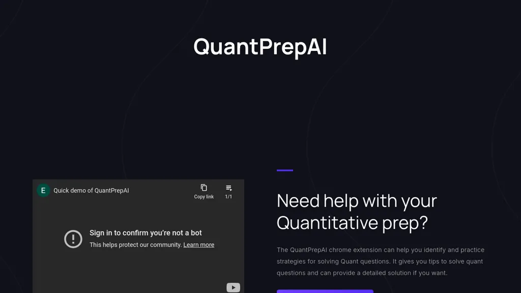 Quant Prep AI